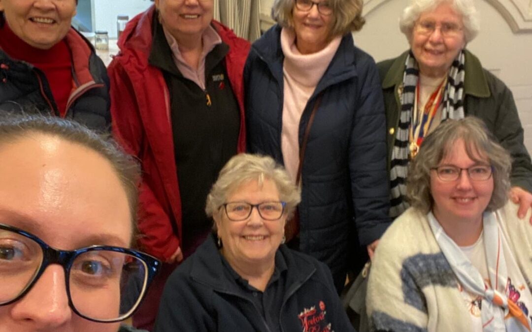 VA meets the Trefoil Guild
